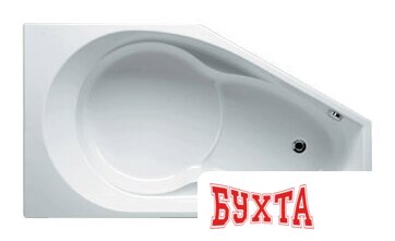 Ванна Riho Yukon 160x90 BA35 (левая, без ножек)