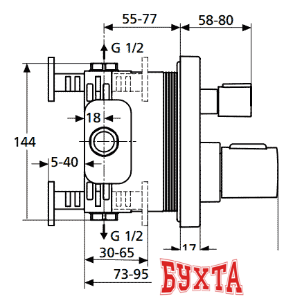 Смесители Ideal Standard CeraTherm A 4662 AA