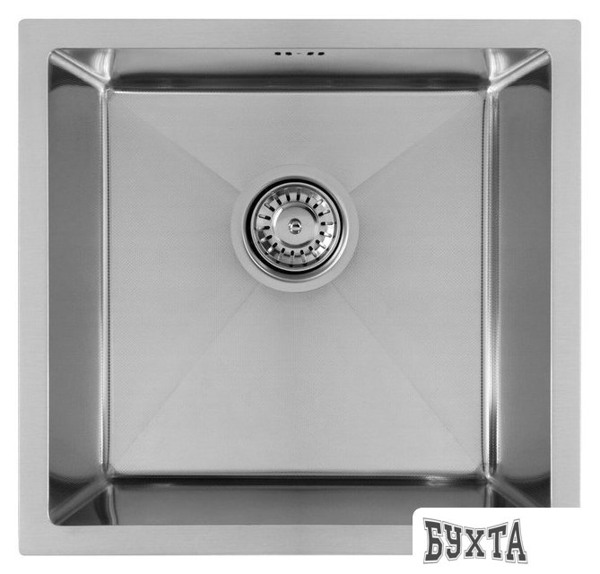 Кухонная мойка ARFEKA ECO AR 450*450 SATIN DECOR MILLET GRAINS