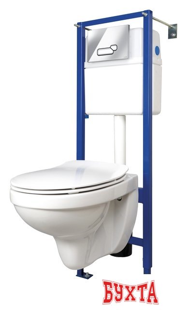 Унитаз Cersanit Delfi S-SET-DEL/Vec/S-DL/Ac-Cg-w