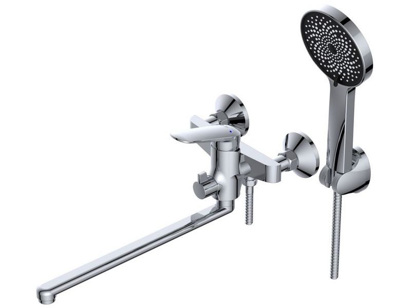 Смеситель для ванны (Lt) D35, серия POS AV Engineering, арт.AVPOS7-A175-122 (Китай)