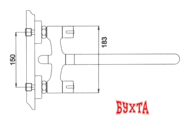 Смеситель Gappo G2249