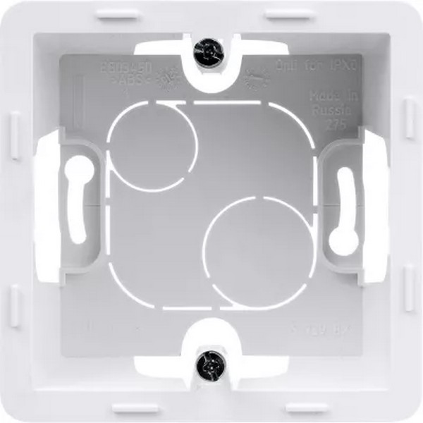 Коробка открытого монтажа Legrand Inspiria 673980 (белый), страна производитель ПОЛЬША