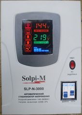 Стабилизатор напряжения Solpi-m SLP-N -3000; страна происхождения (производства) - КИТАЙ