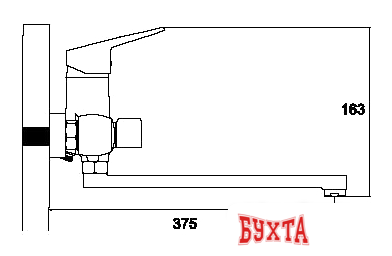 Смеситель Ledeme H40 L2240