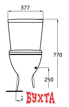 Унитаз Ideal Standard Oceane W904401