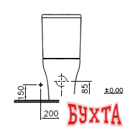 Унитаз Vitra Zentrum [9012B003-7204]