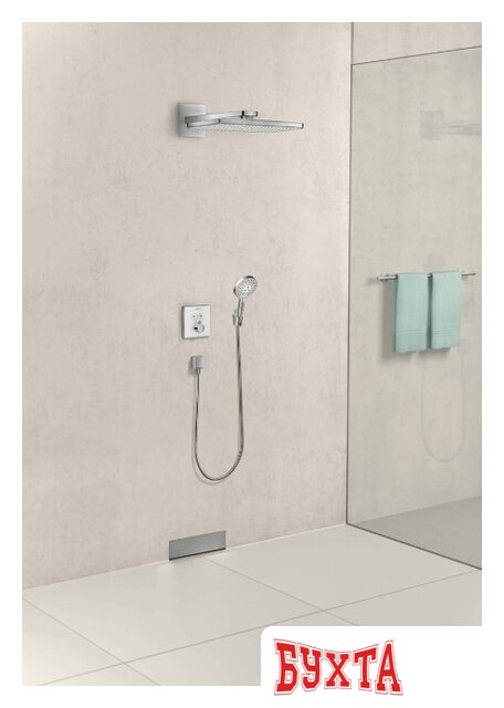 Шланговое подключение Hansgrohe FixFit Square 26455000 (хром)