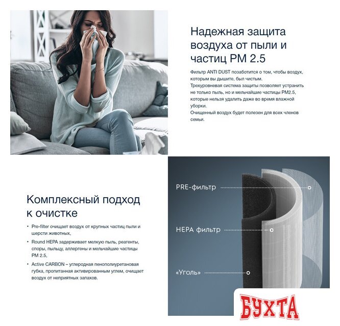 HEPA-фильтр Electrolux FAP-2075 Anti Dust