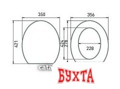 Сиденье для унитаза Roca Mateo ZRU9302822