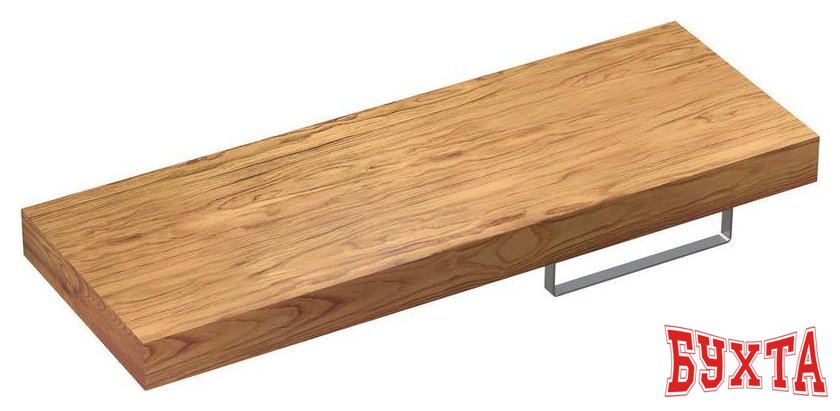 Мебель для ванных комнат Wellsee Genuine Tree 162011003, 120 см (столешница, полотенц 1 шт, хром)