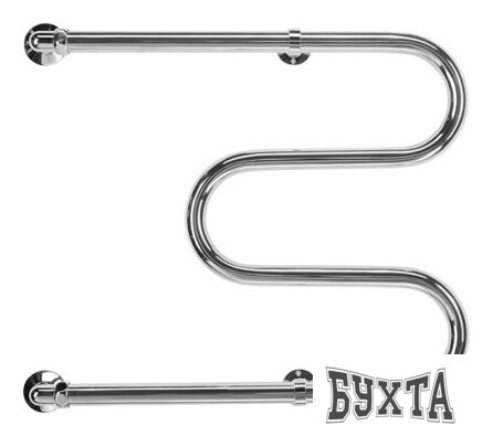 Полотенцесушитель TERMINUS М-образный 26.9 ПС 500х600 (хром)