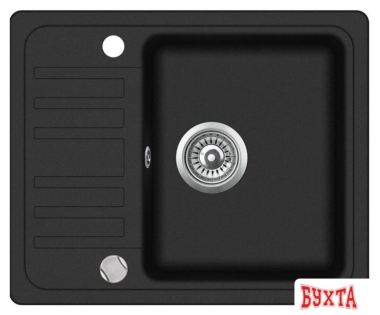 Кухонная мойка Aquasanita Notus SQ102AW (black metallic 601)