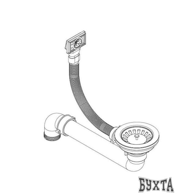 Кухонная мойка Aquasanita Tesa SQT100W (silica 111)