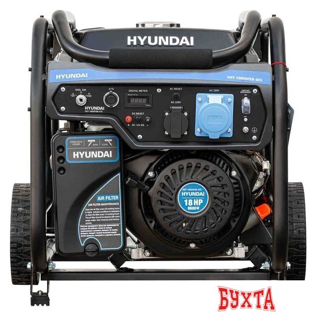 Бензиновый генератор Hyundai HHY 10850FEB-ATS