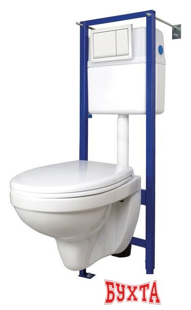 Унитаз Cersanit Delfi SET-DEL/Vec/TPL/En-Wh-w