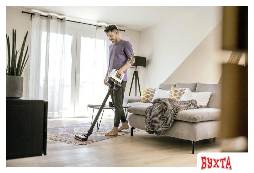 Пылесос Karcher VC 4 Cordless Premium myHome 1.198-640.0