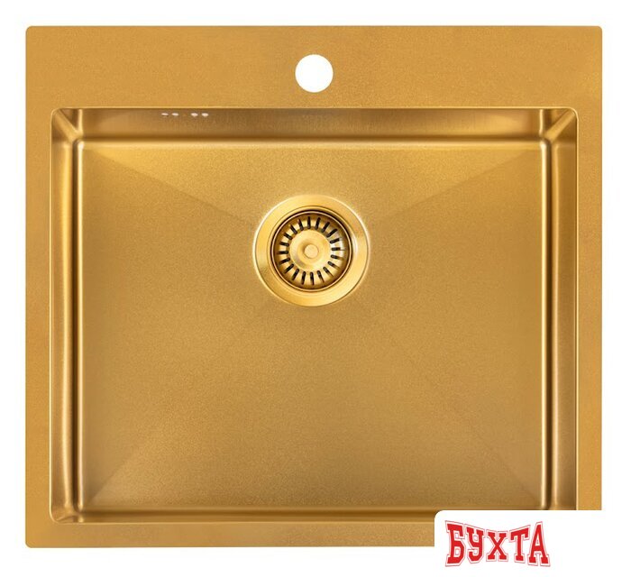 Кухонная мойка ZorG ZRN 5055 Nano PVD Gold