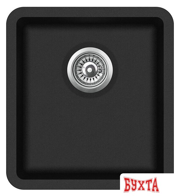 Кухонная мойка Aquasanita Arca SQA101W (black metallic 601)