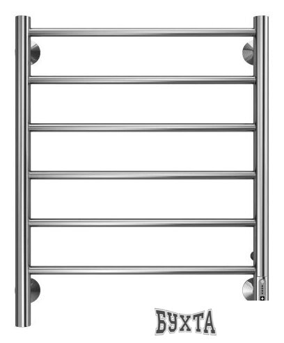 Полотенцесушитель TERMINUS Аврора П6 500x650 нп электро (хром)