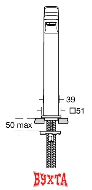 Смеситель Ideal Standard Tonic II [A6329AA]