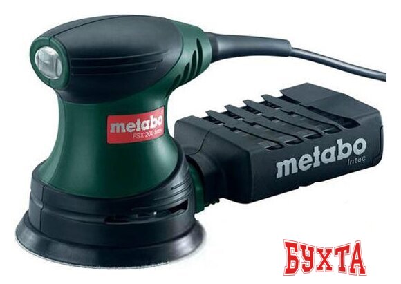 Эксцентриковая шлифмашина Metabo FSX 200 Intec