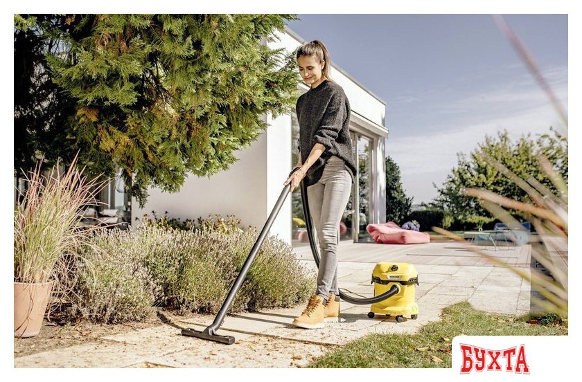 Пылесос Karcher WD 2 Plus 1.628-000.0