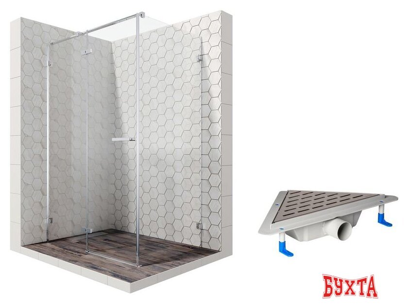 Душевой уголок Ambassador Set 10011103L-ST5