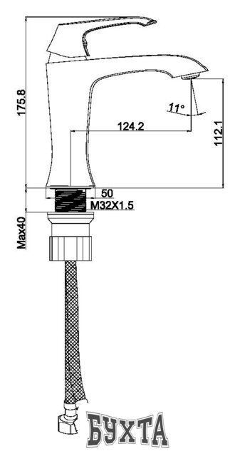 Смеситель Maxonor PL1088