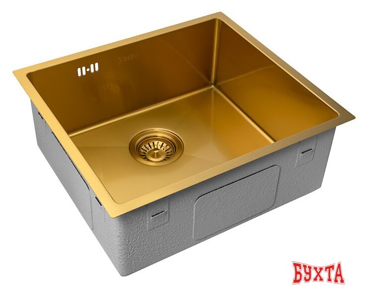 Кухонная мойка ZorG ZRN 4944 Nano PVD Gold