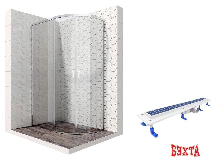 Душевой уголок Ambassador Set 11011103L-ST1