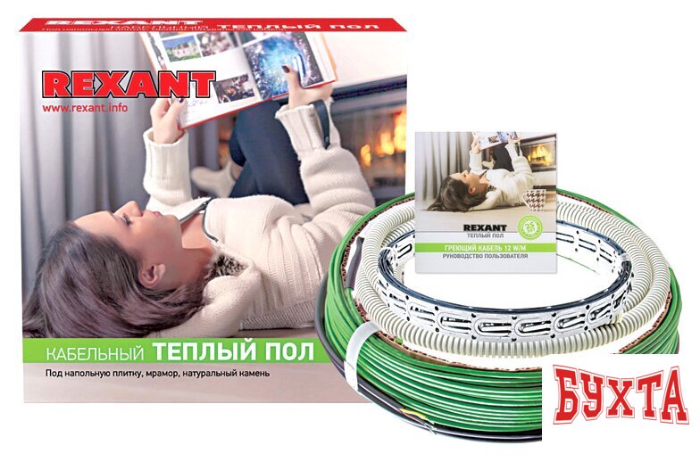 Нагревательный кабель Rexant RNB-22.5-270 22.5 м 270 Вт