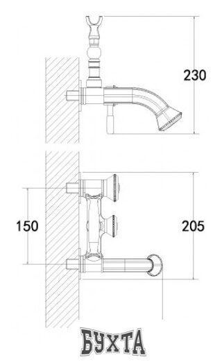 Смеситель Lemark Jasmine LM6612ORB