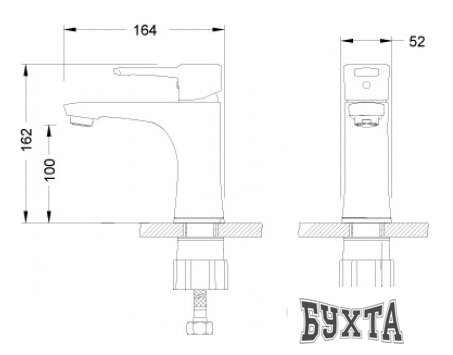 Смеситель Lemark Evitta LM0506C