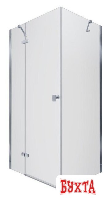 Душевой уголок Triton Брава Хром А1 120х80 (прозрачное стекло)