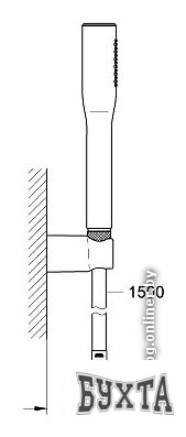 Душевой гарнитур  Grohe Euphoria Cosmopolitan Stick 27369000