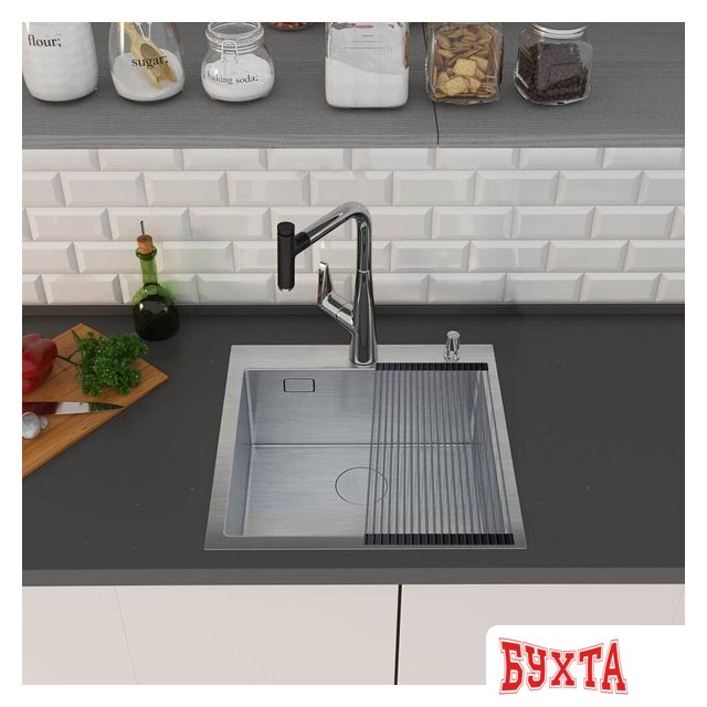 Кухонная мойка Roxen Simple 560220-45