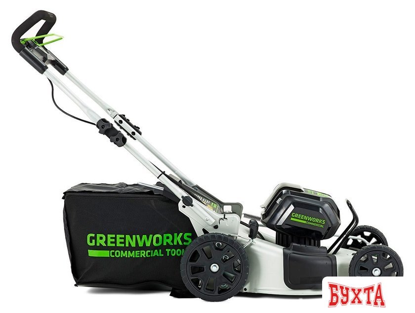 Газонокосилка Greenworks GC82LM46K5 (с 1-м АКБ 5 Ah)