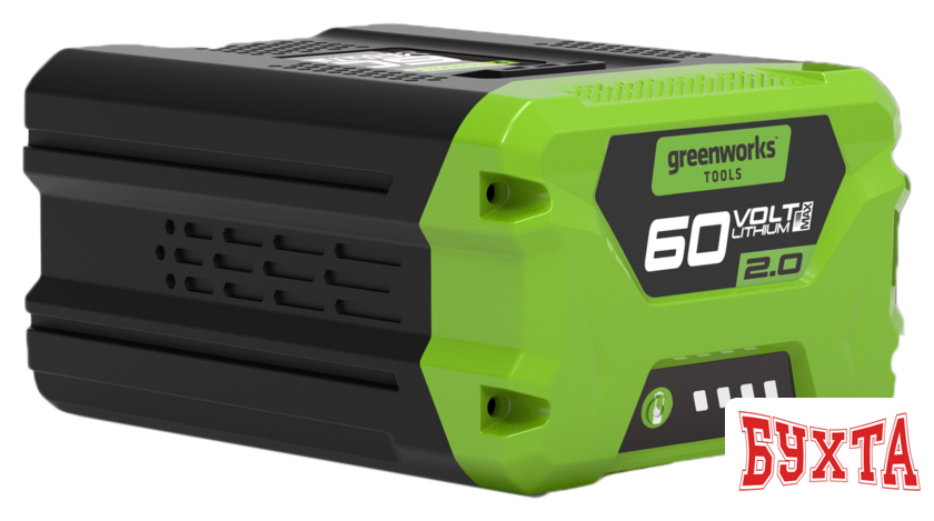 Аккумулятор Greenworks G60B2 (60В/2 Ah)