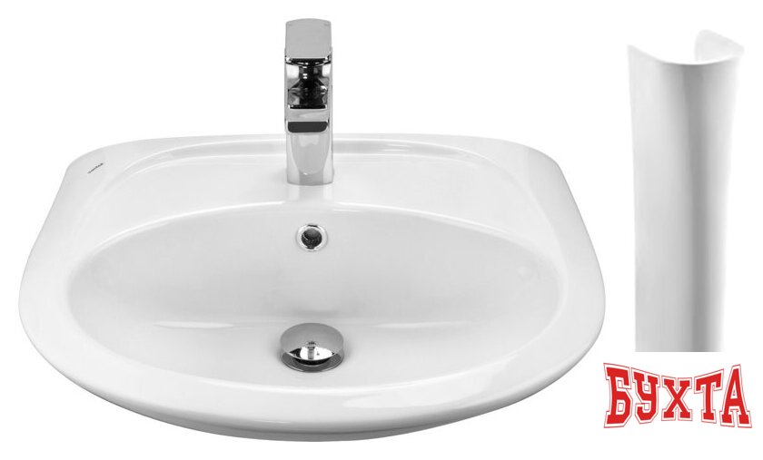 Умывальник Santek Бриз-55 1.WH11.0.460+1.WH11.0.595