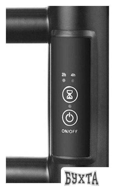 Полотенцесушитель Roxen Santi BK-109AW-6T 11030-4365B (черный)