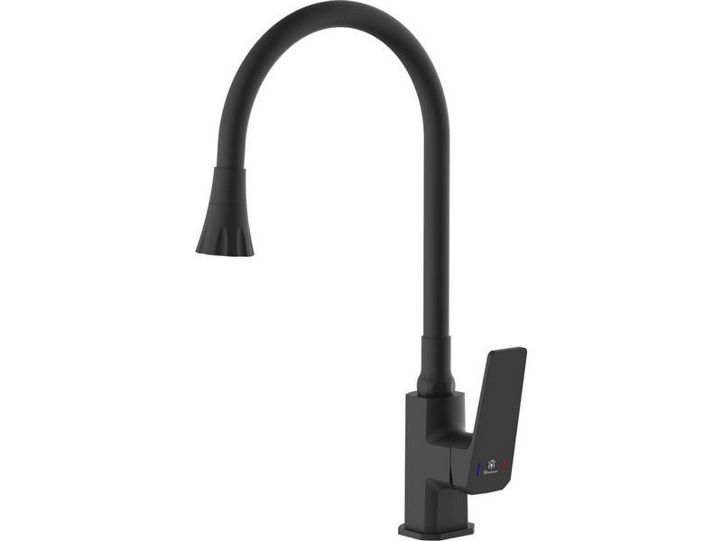 Смеситель для кухни (Lt) D35, серия WIN (black) AV Engineering, арт.AVWIN4-BL165-141 (Китай)