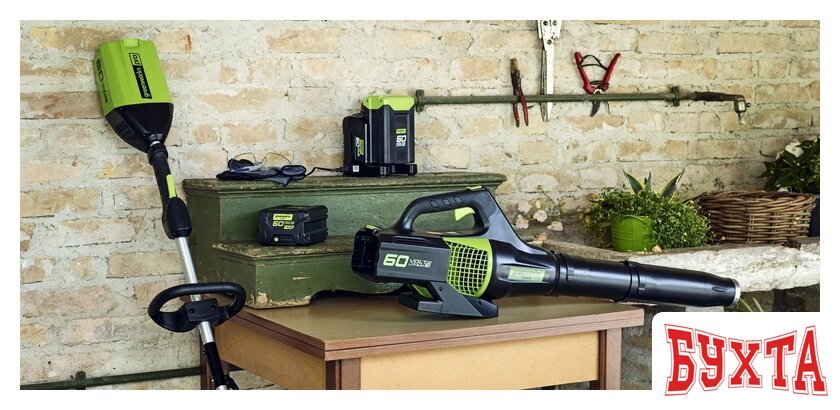 Аккумулятор Greenworks G60B4 (60В/4 Ah)