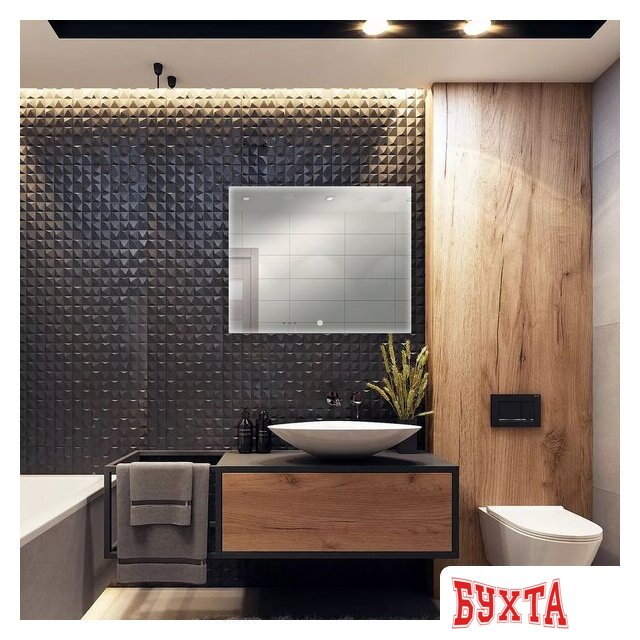 Мебель для ванных комнат Toppus Зеркало Silk 80x60