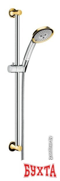 Душевой гарнитур  Hansgrohe Raindance Classic 100 AIR 3jet 27843090 (хром/золото)