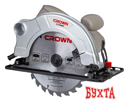 Дисковая (циркулярная) пила Crown CT15074