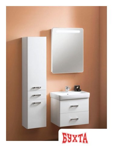 Мебель для ванных комнат Акватон Америна 60 Тумба белый (1.A135.4.01A.M01.0)