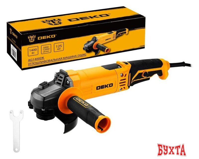 Угловая шлифмашина Deko AG1400DK 083-1027