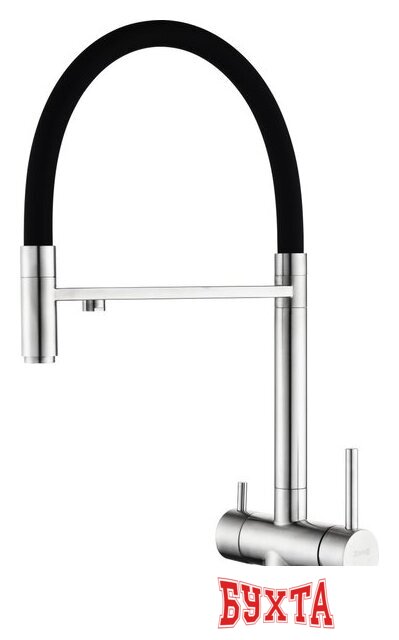 Кухонная мойка ZorG ZRN 5045 Premium + cмеситель Asgard Premium Satin