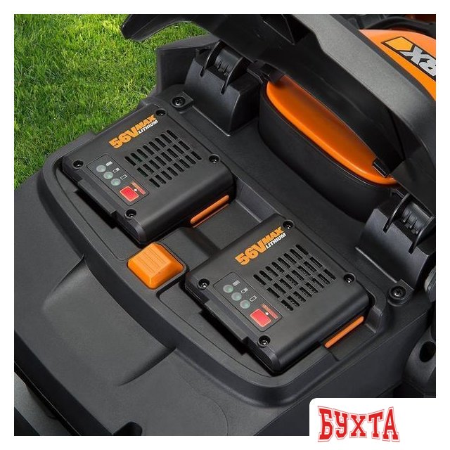 Газонокосилка Worx WG779E.9 (без АКБ)